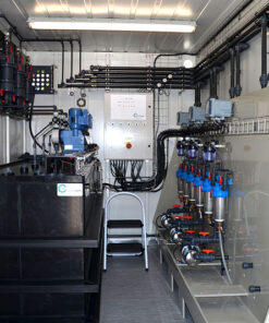 Mobile units for water treatment
